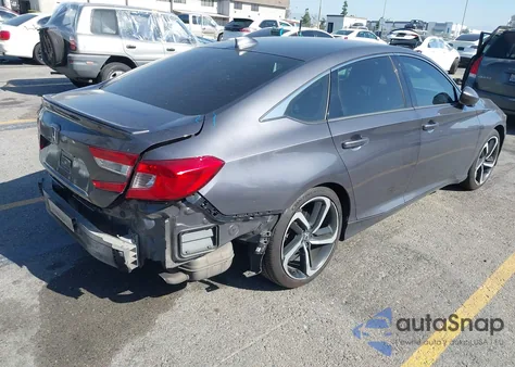 2018 Honda Accord Sport from USA, damaged, VIN 1HGCV1F32JA254232